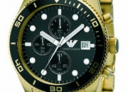 Emporio Armani Gold Chain Watch