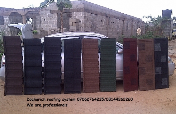 Docherich quality and durable stone coated roofing sheet 07062764235