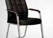 Leather conference visitor guest office chair (XY 301A) at Alfim Surulere Lagos 08092370841
