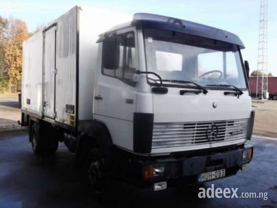 Pictures Of Mercedes Benz 814 Truck With Closed Box In Lagos Mainland Nigeria